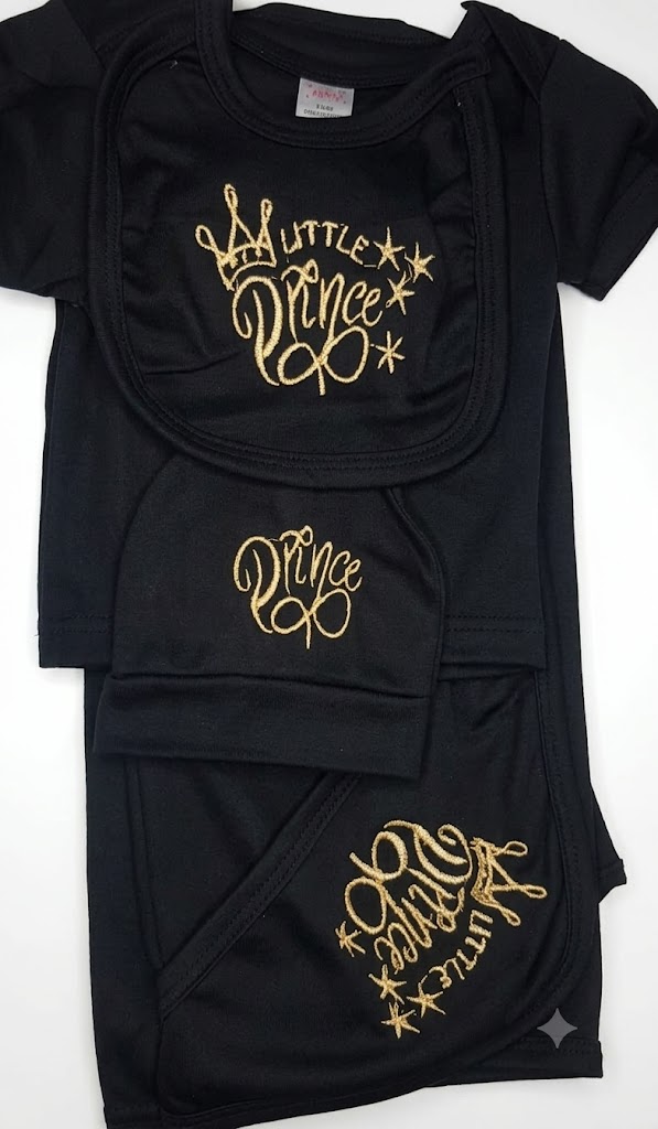 PC9A "Little Prince" Embroidered Luxury Outfit Set - (infant/toddler)